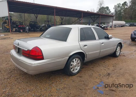 2004 Mercury Grand Marquis Ls from USA, damaged, VIN 2MEHM75WX4X669086